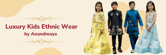 Timeless Traditions with a Modern Twist: Luxury Kids Ethnic Wear by Anandmaye
