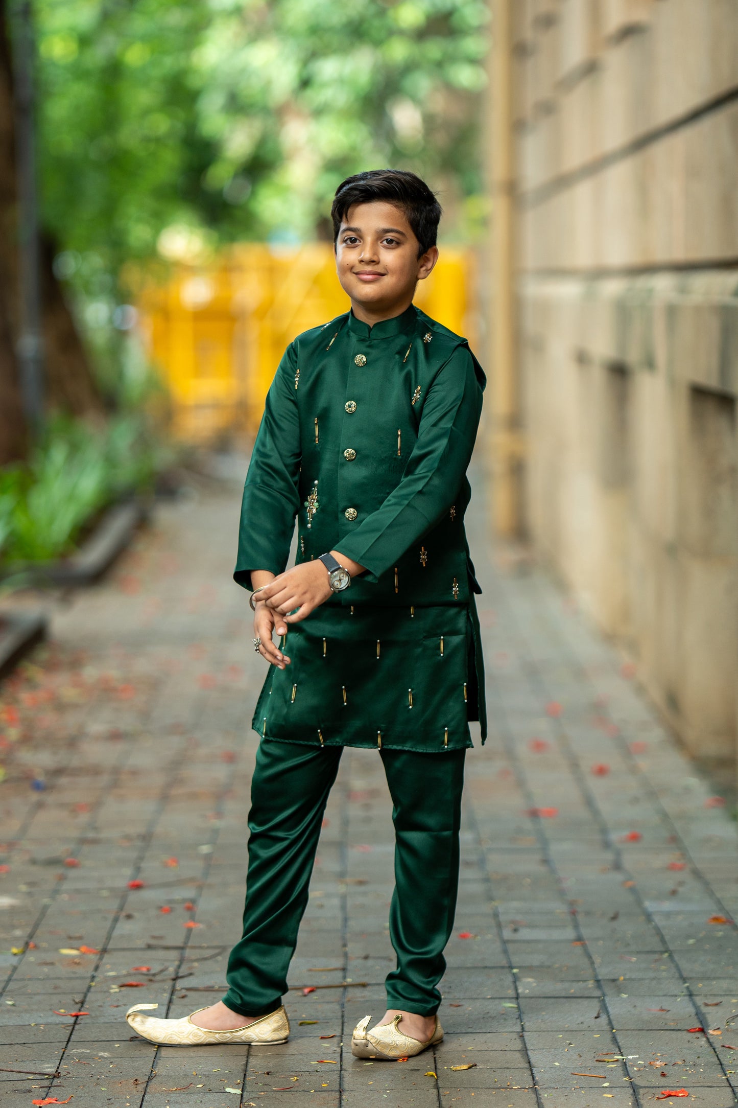 Verdant jade koti set