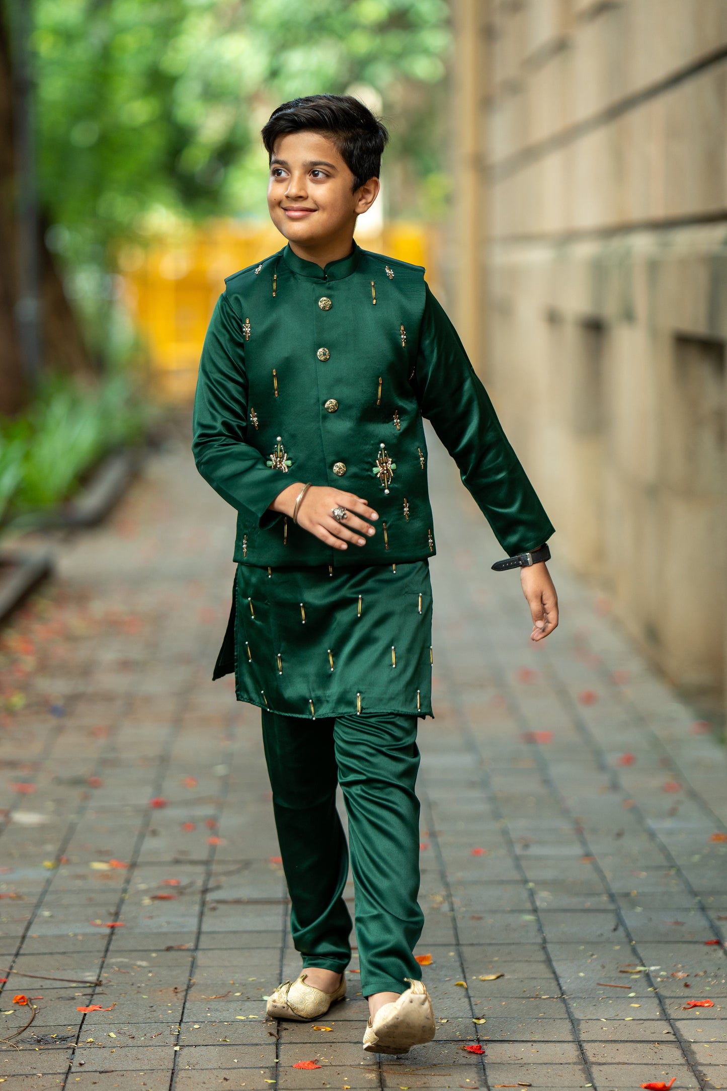 Verdant jade koti set