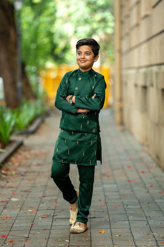 Verdant jade koti set