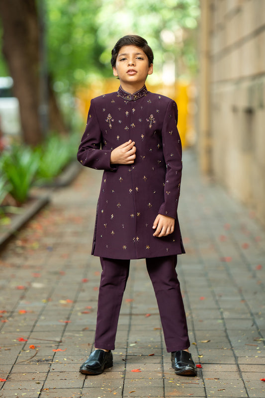 Crownberry classic sherwani set