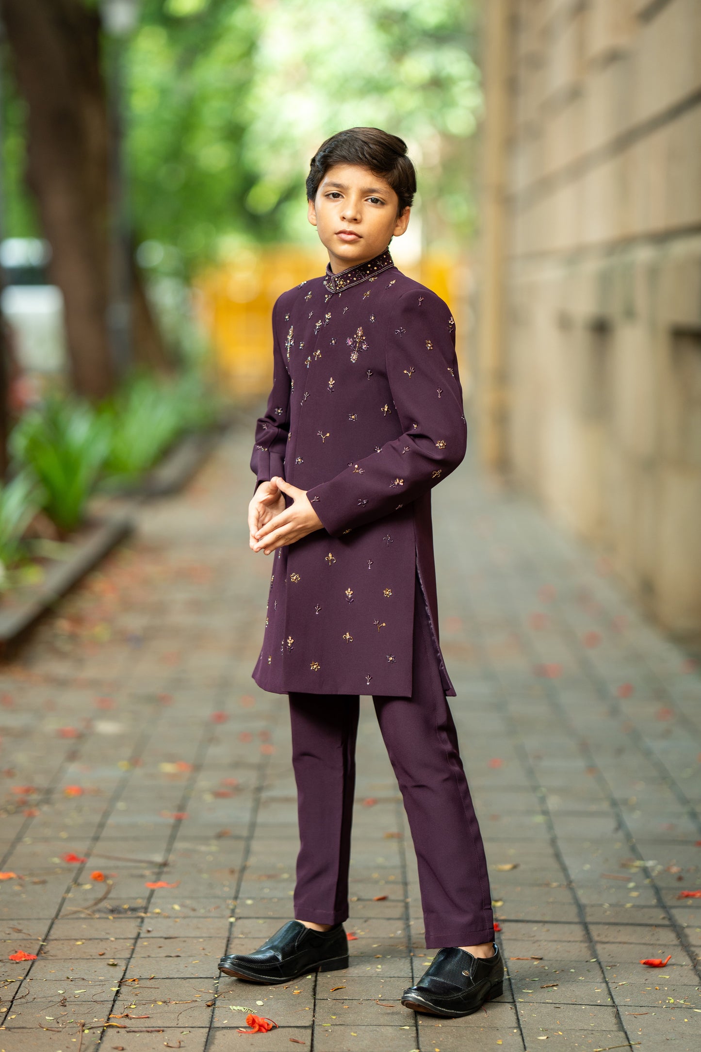 Crownberry classic sherwani set