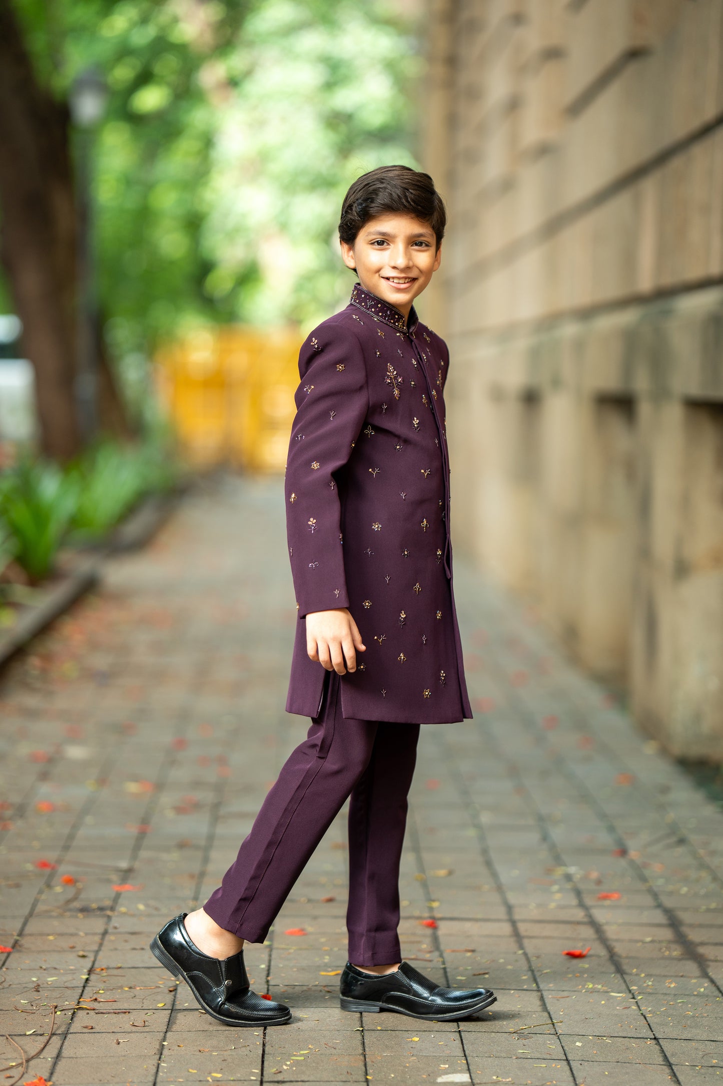 Crownberry classic sherwani set