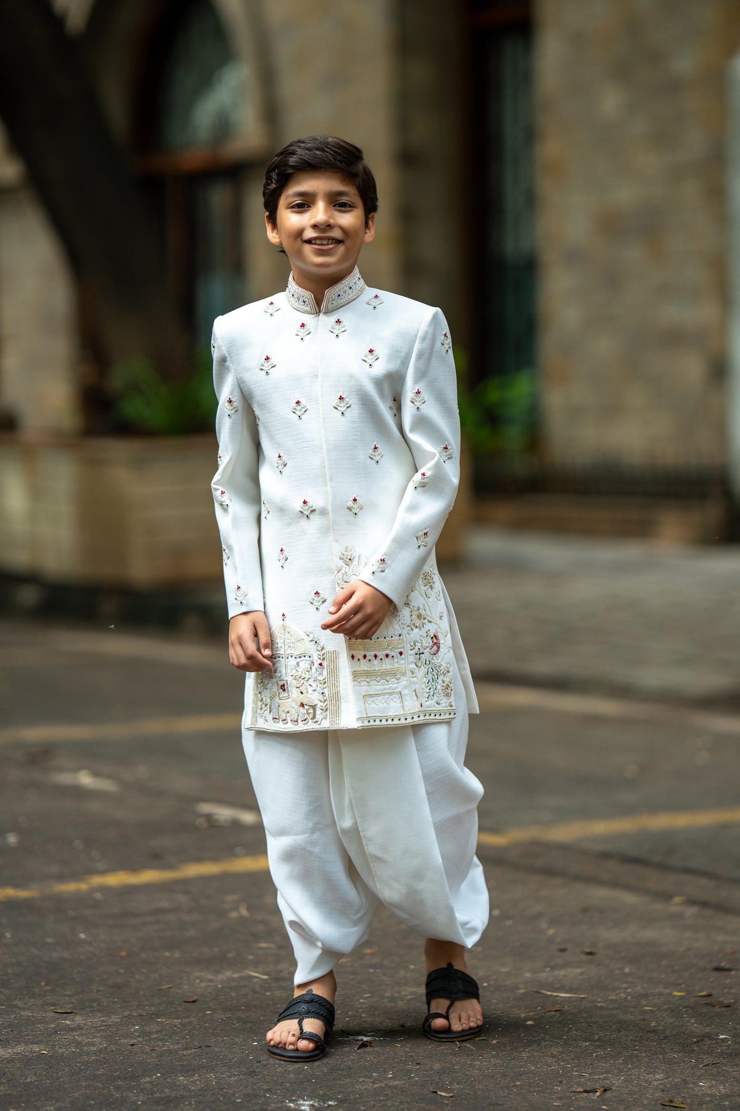 Heritage dawn sherwani set