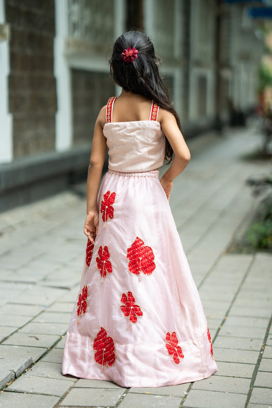 Rose reverie lehnga set
