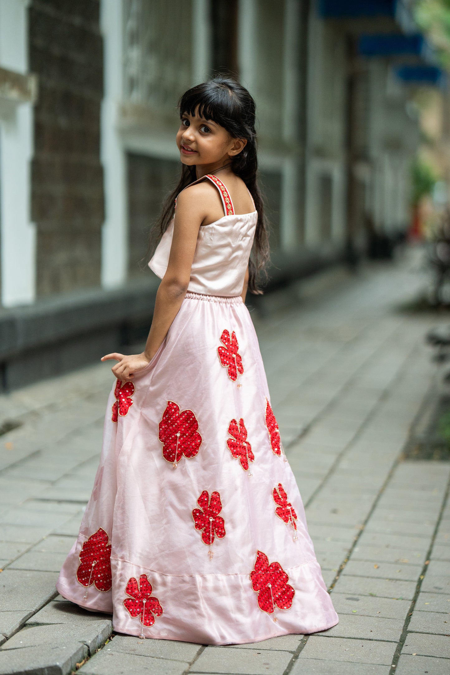 Rose reverie lehnga set