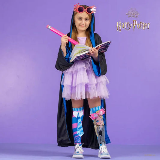 Premium quality Luna Lovegood 3D knee high socks