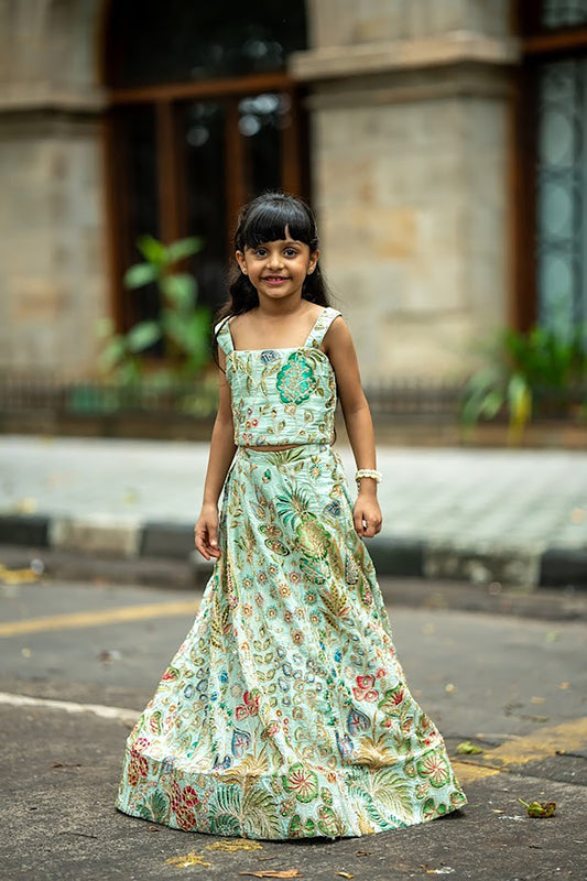 Jungle Jewels lehnga set