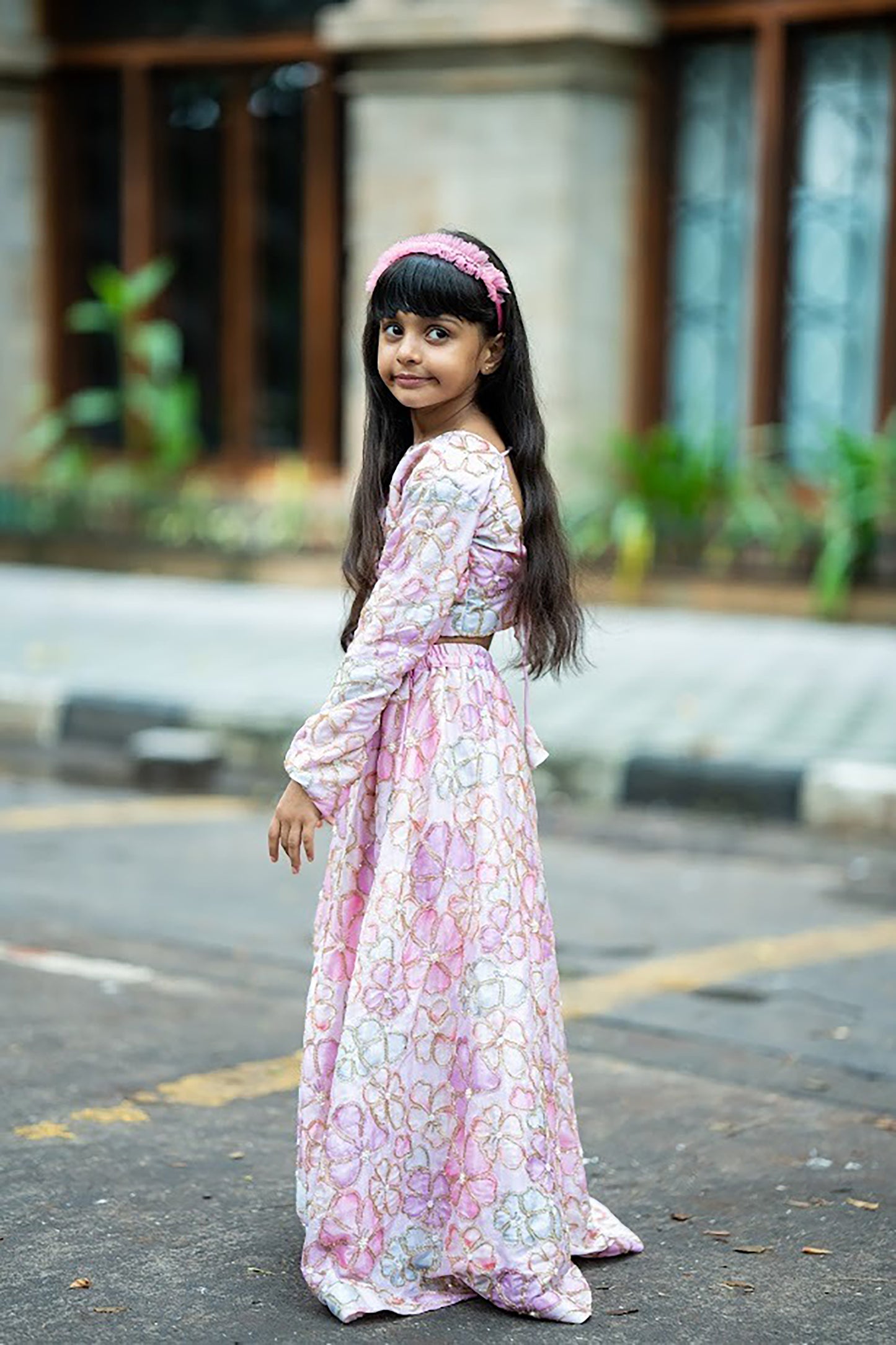 Floral sonata lehnga set