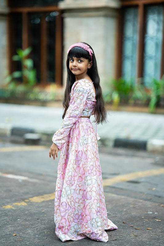 Floral sonata lehnga set