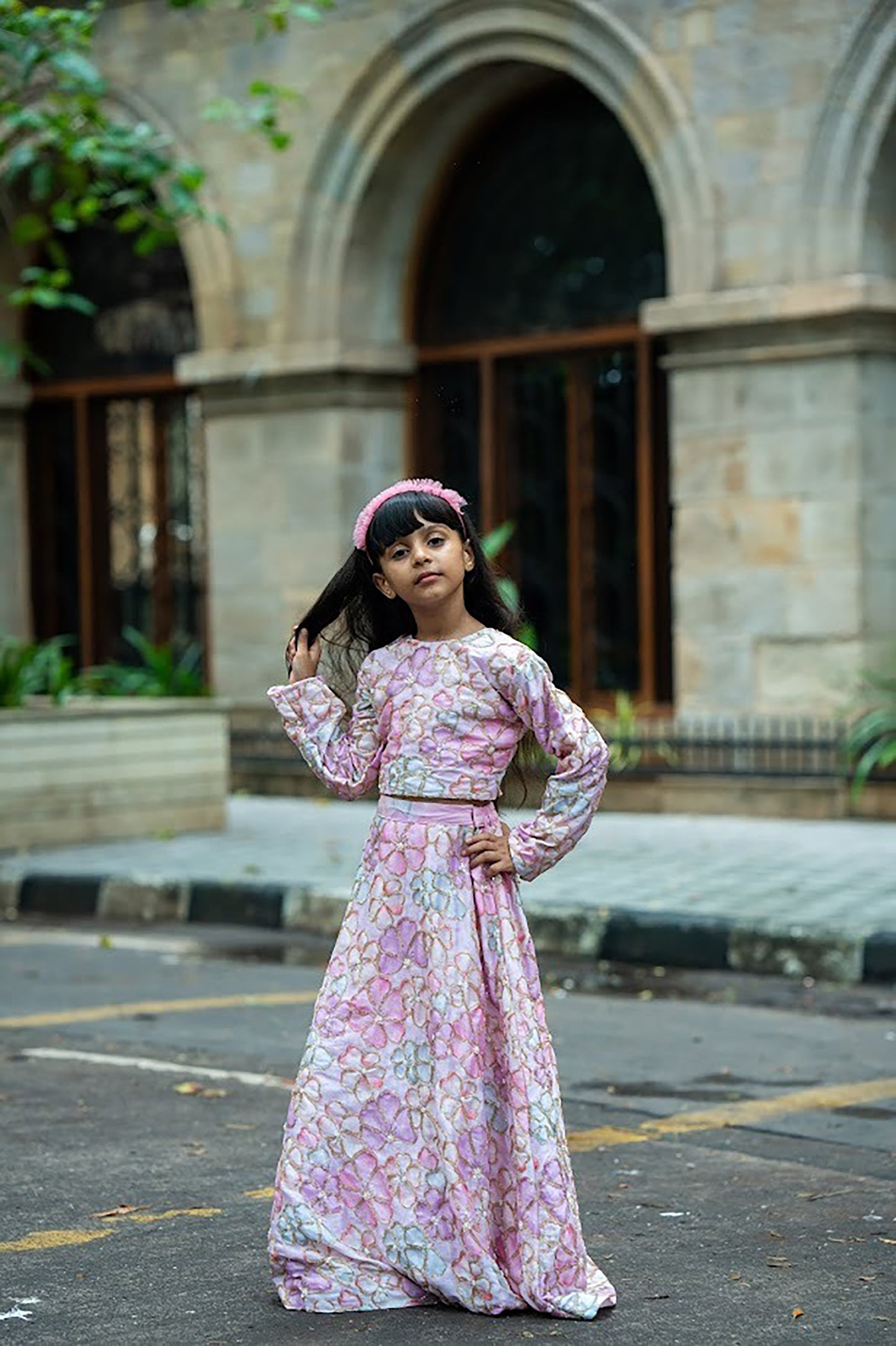 Floral sonata lehnga set