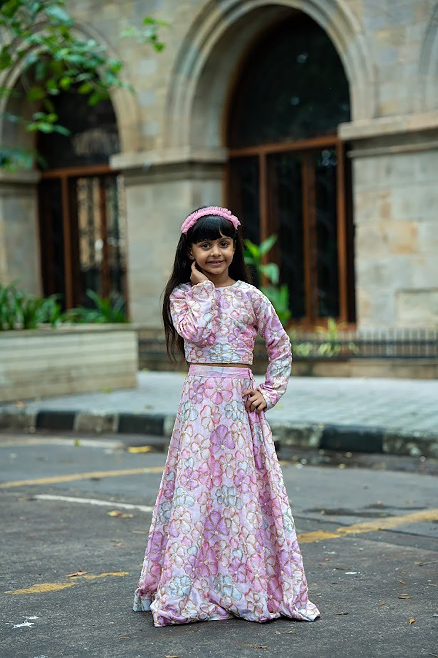 Floral sonata lehnga set