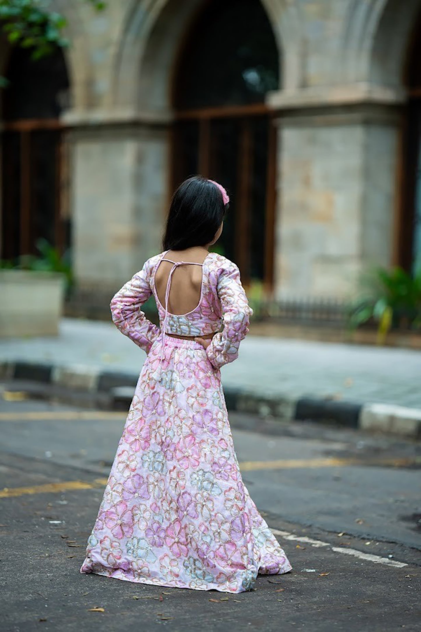 Floral sonata lehnga set