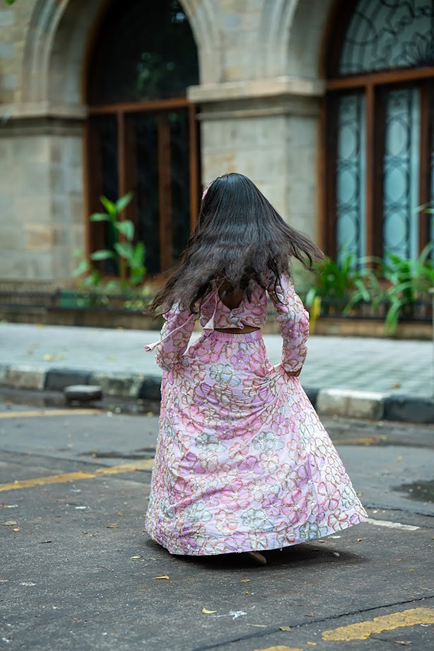 Floral sonata lehnga set