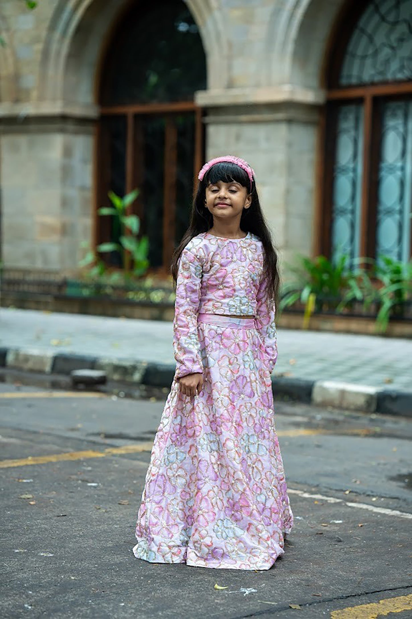Floral sonata lehnga set