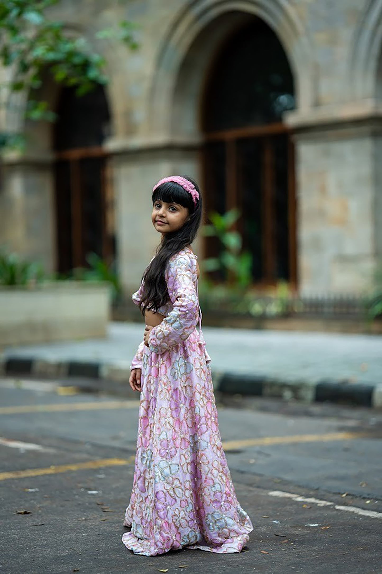Floral sonata lehnga set