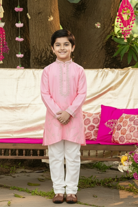 Twilight embroidered kurta and pyjama