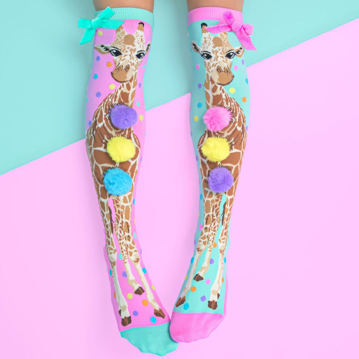 Premium quality 3D giraffe socks