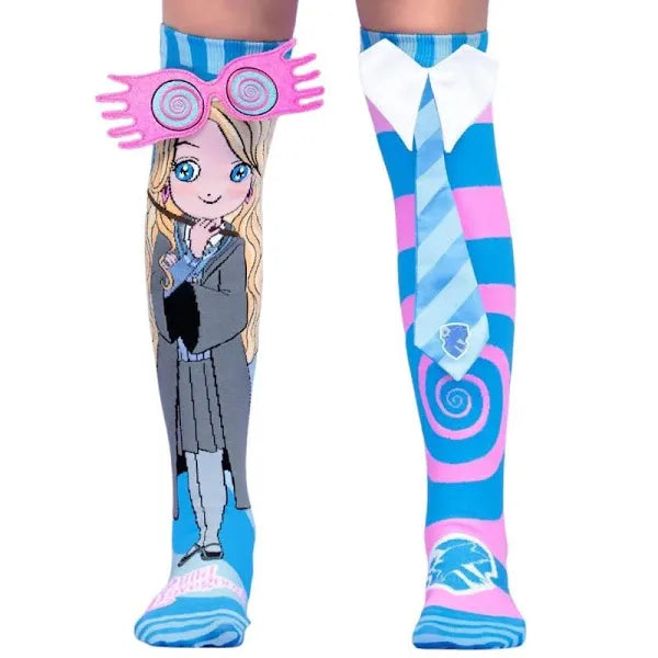 Premium quality Luna Lovegood 3D knee high socks