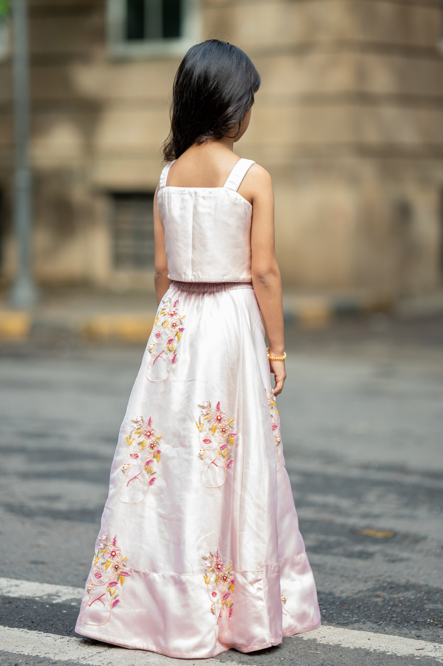 Petal dusk lehnga set