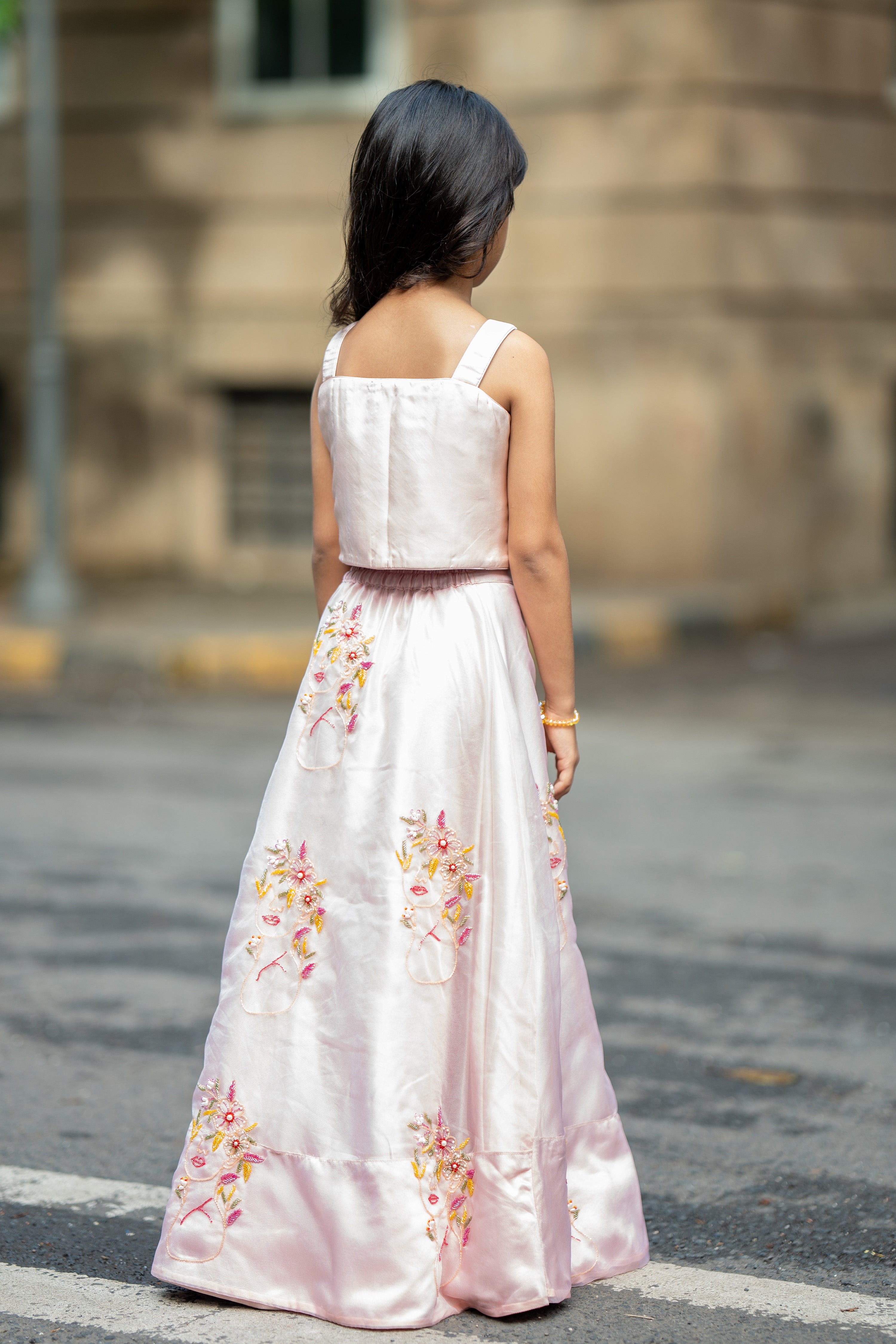 Petal dusk lehnga set