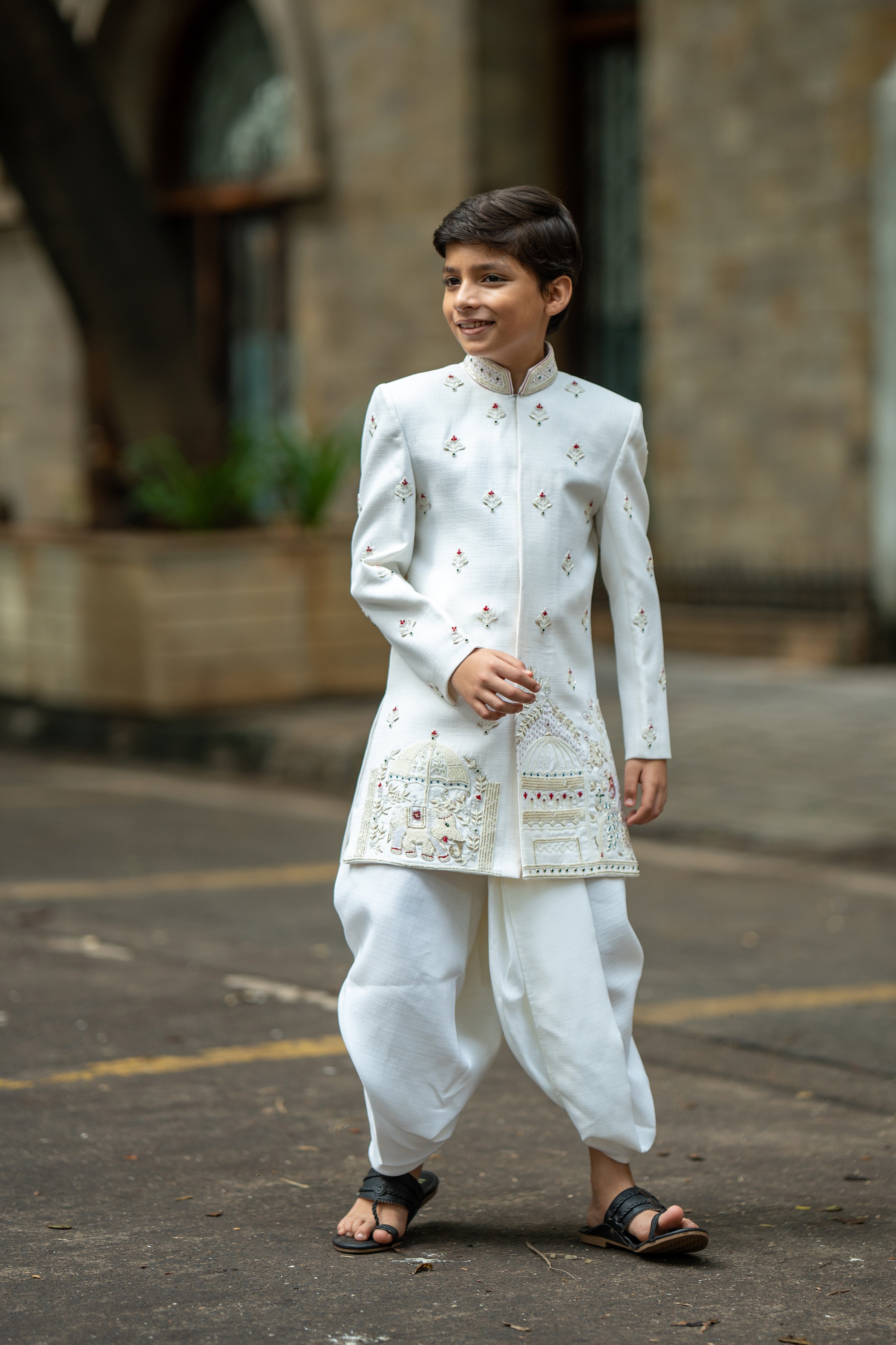 Heritage dawn sherwani set