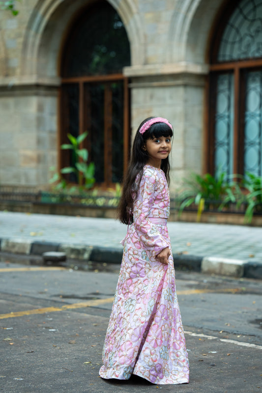 Floral sonata lehnga set