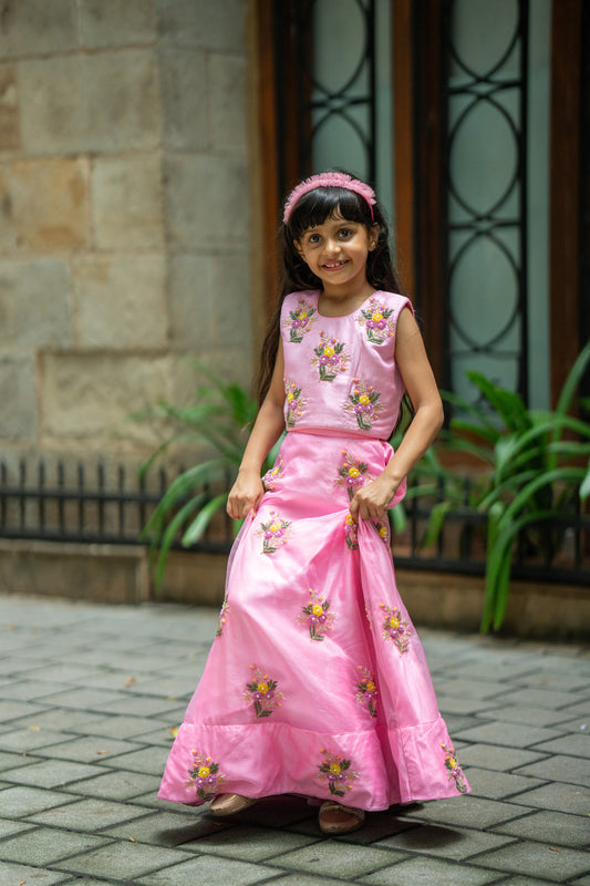 Royal rosaline lehnga set