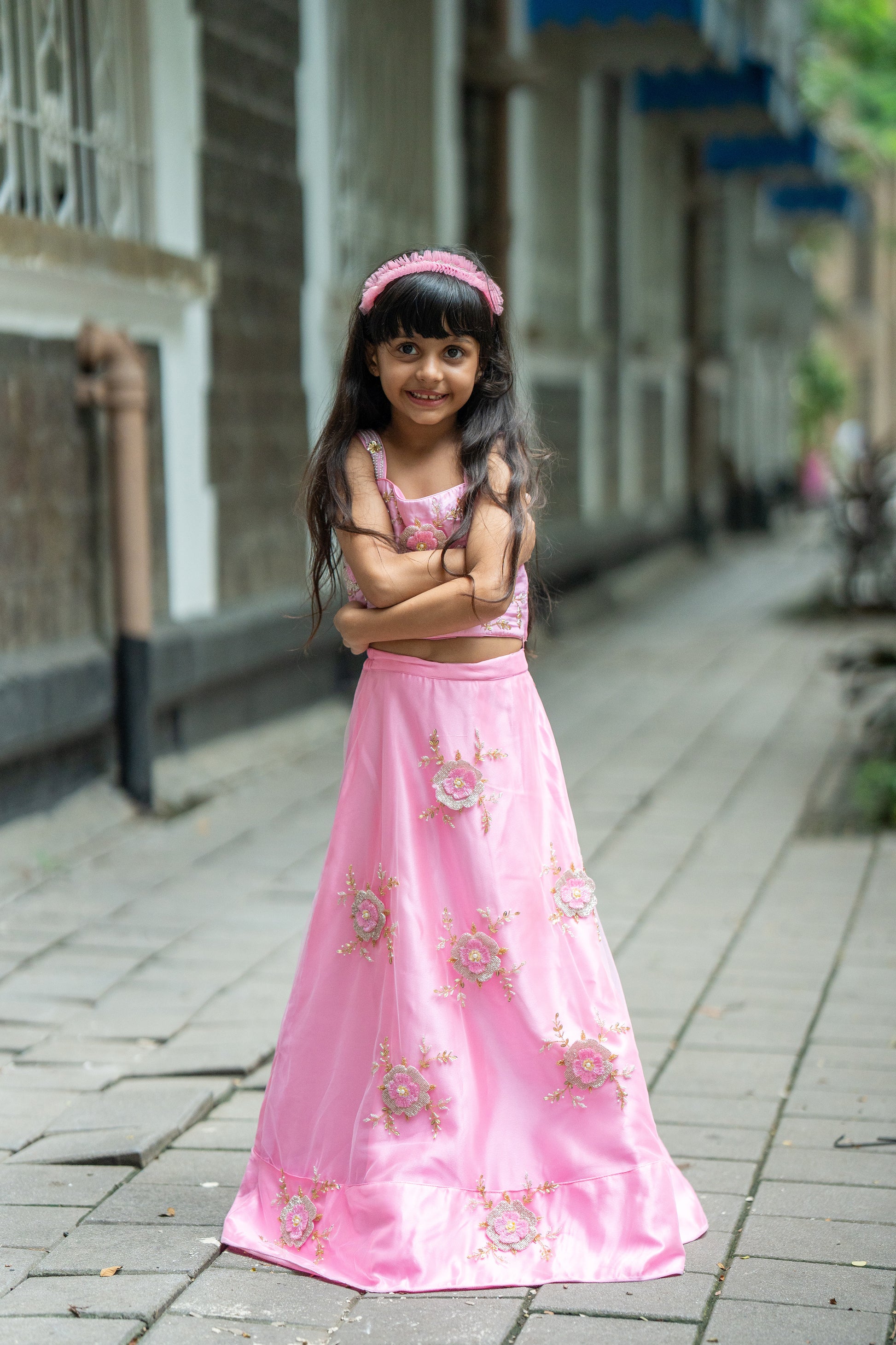 Petal symphony lehnga set
