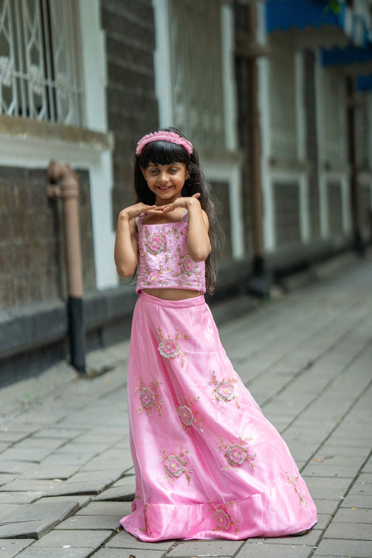 Petal symphony lehnga set