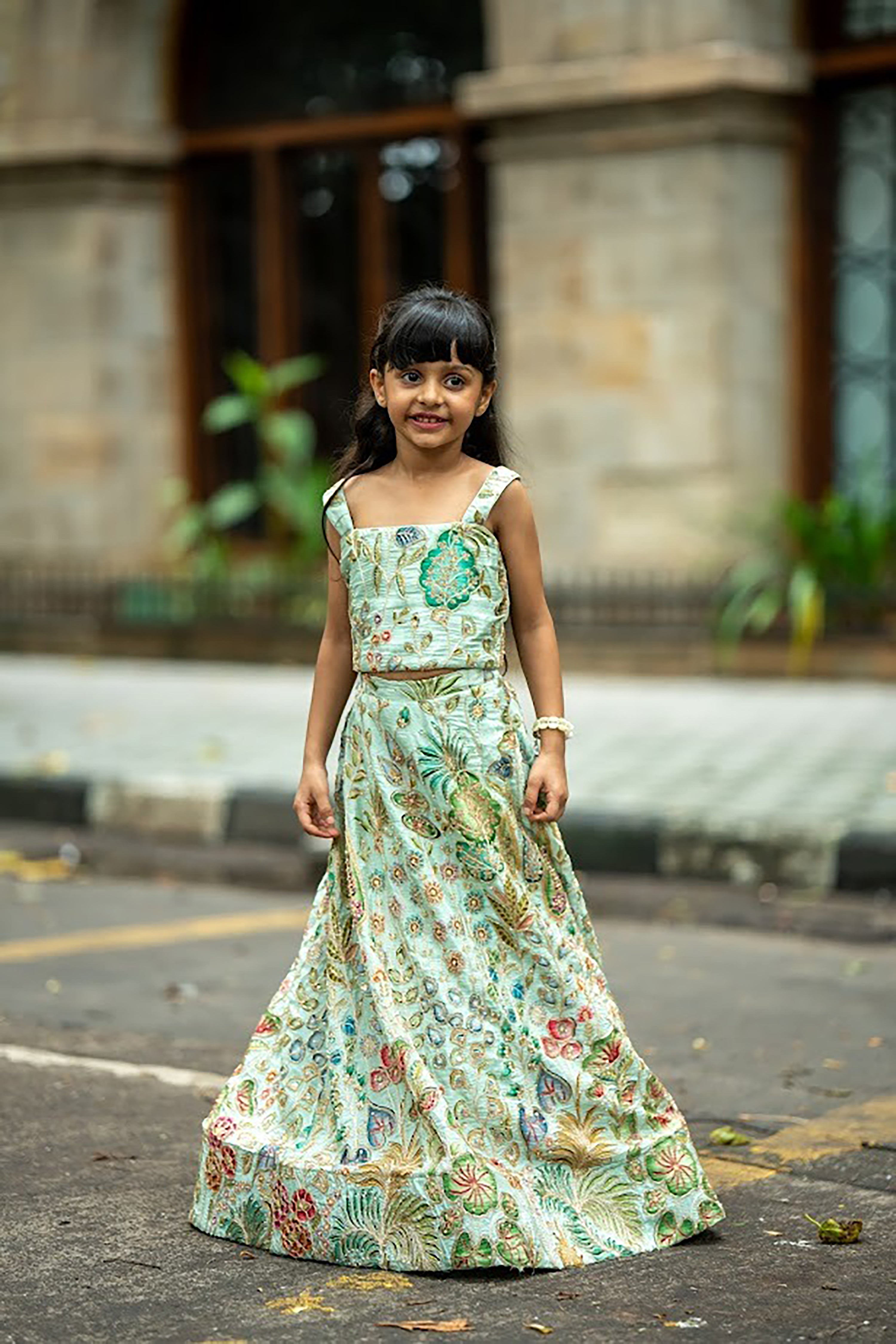 Jungle Jewels lehnga set