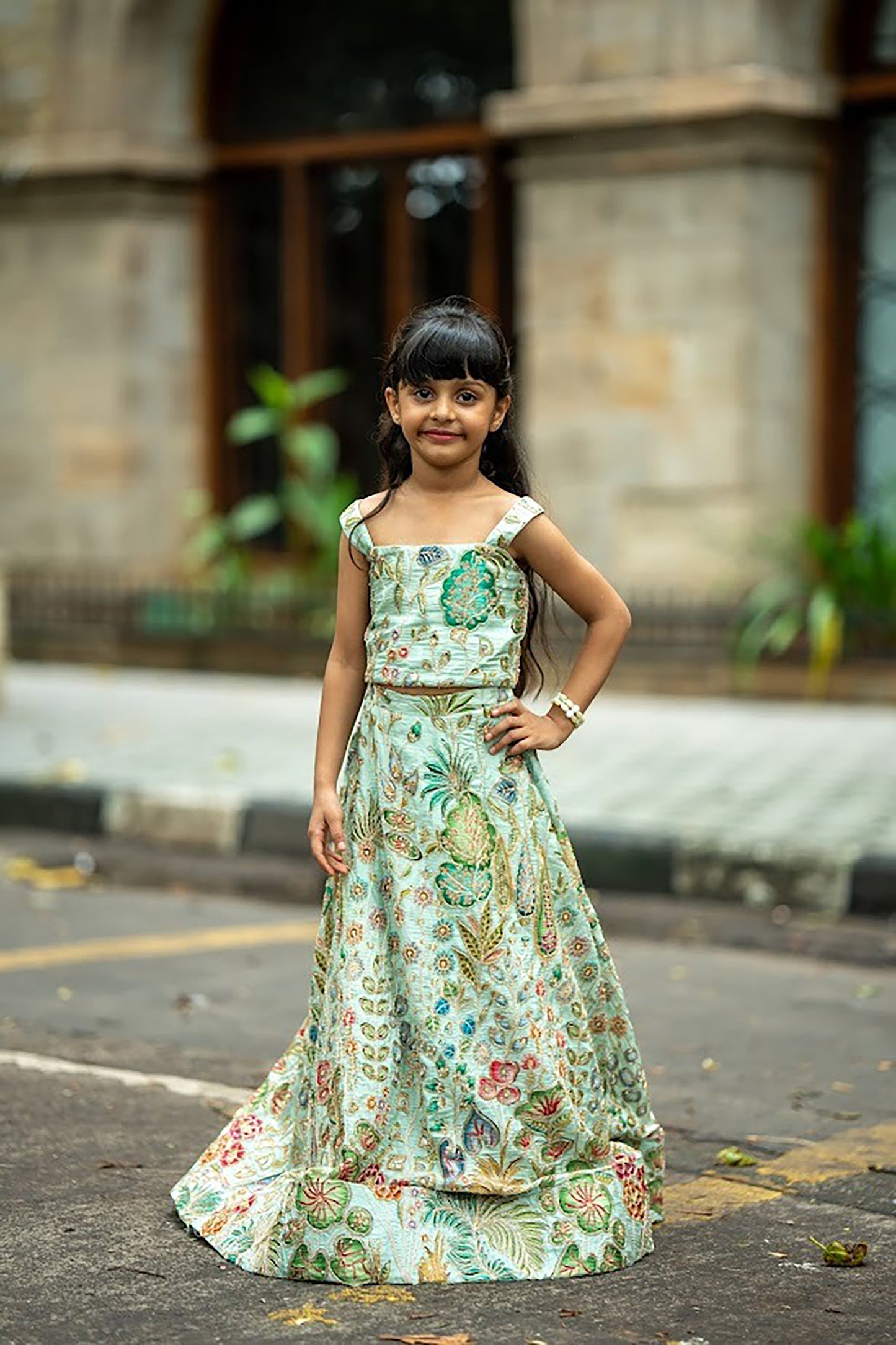 Jungle Jewels lehnga set