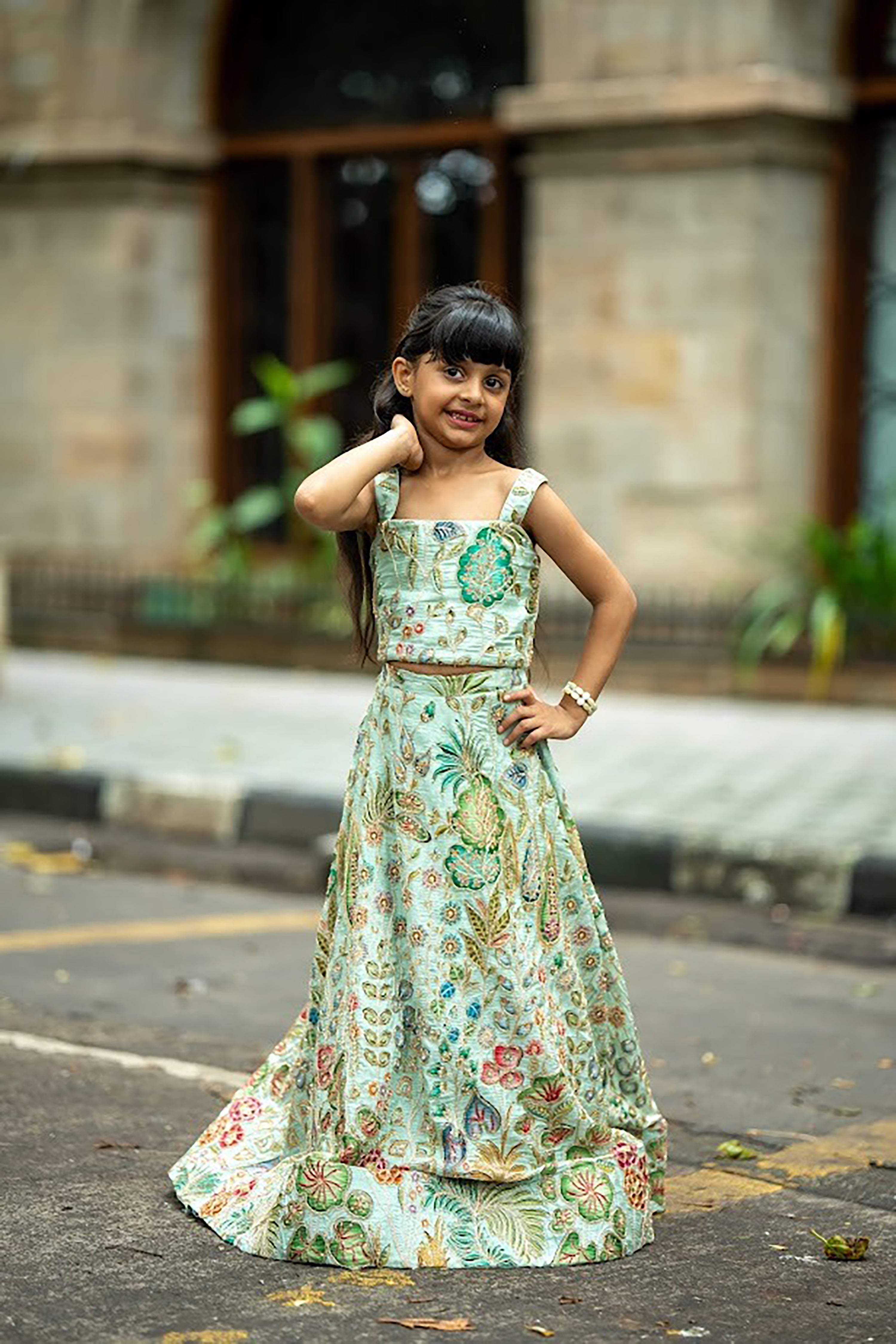 Jungle Jewels lehnga set