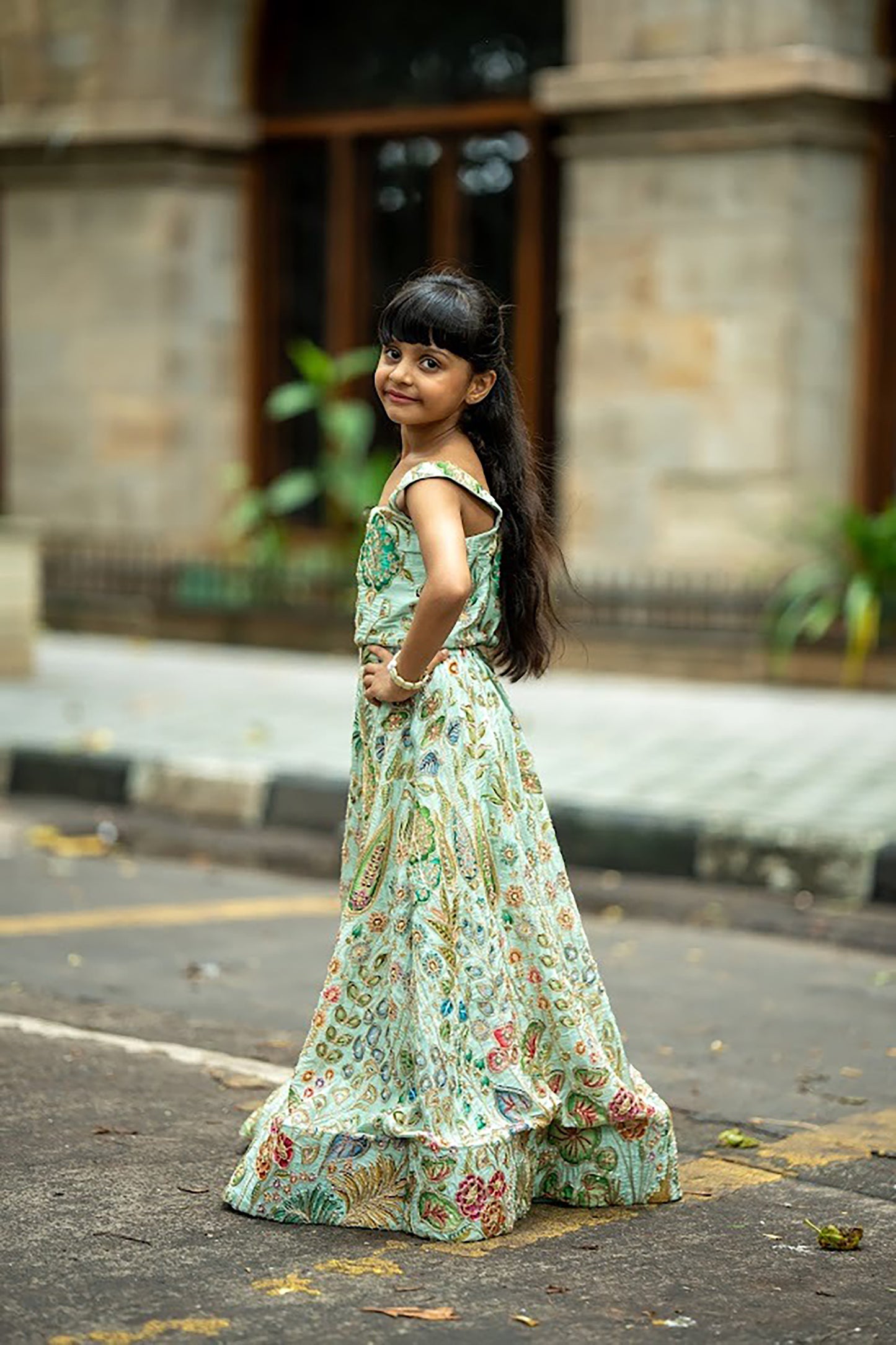 Jungle Jewels lehnga set