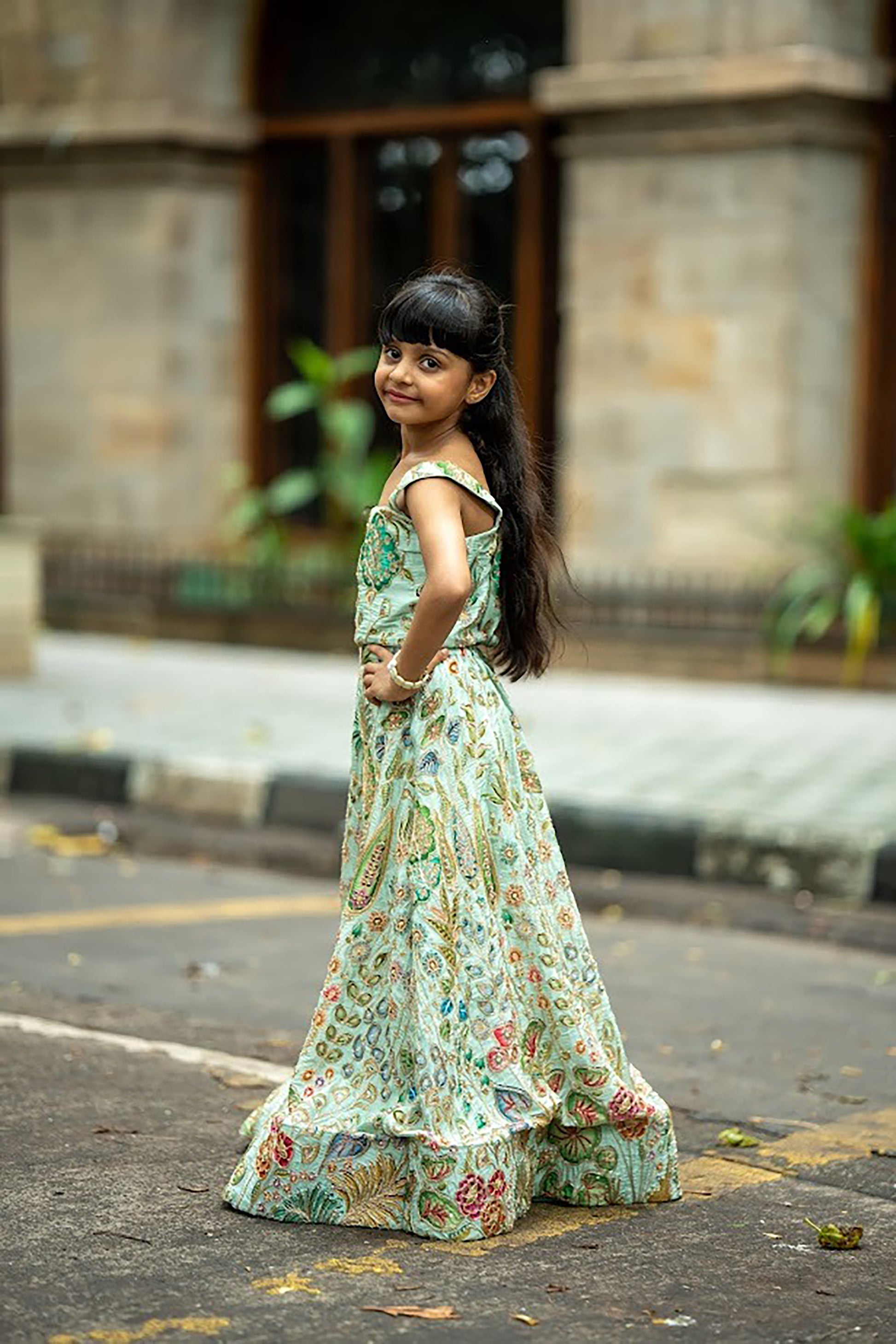 Jungle Jewels lehnga set