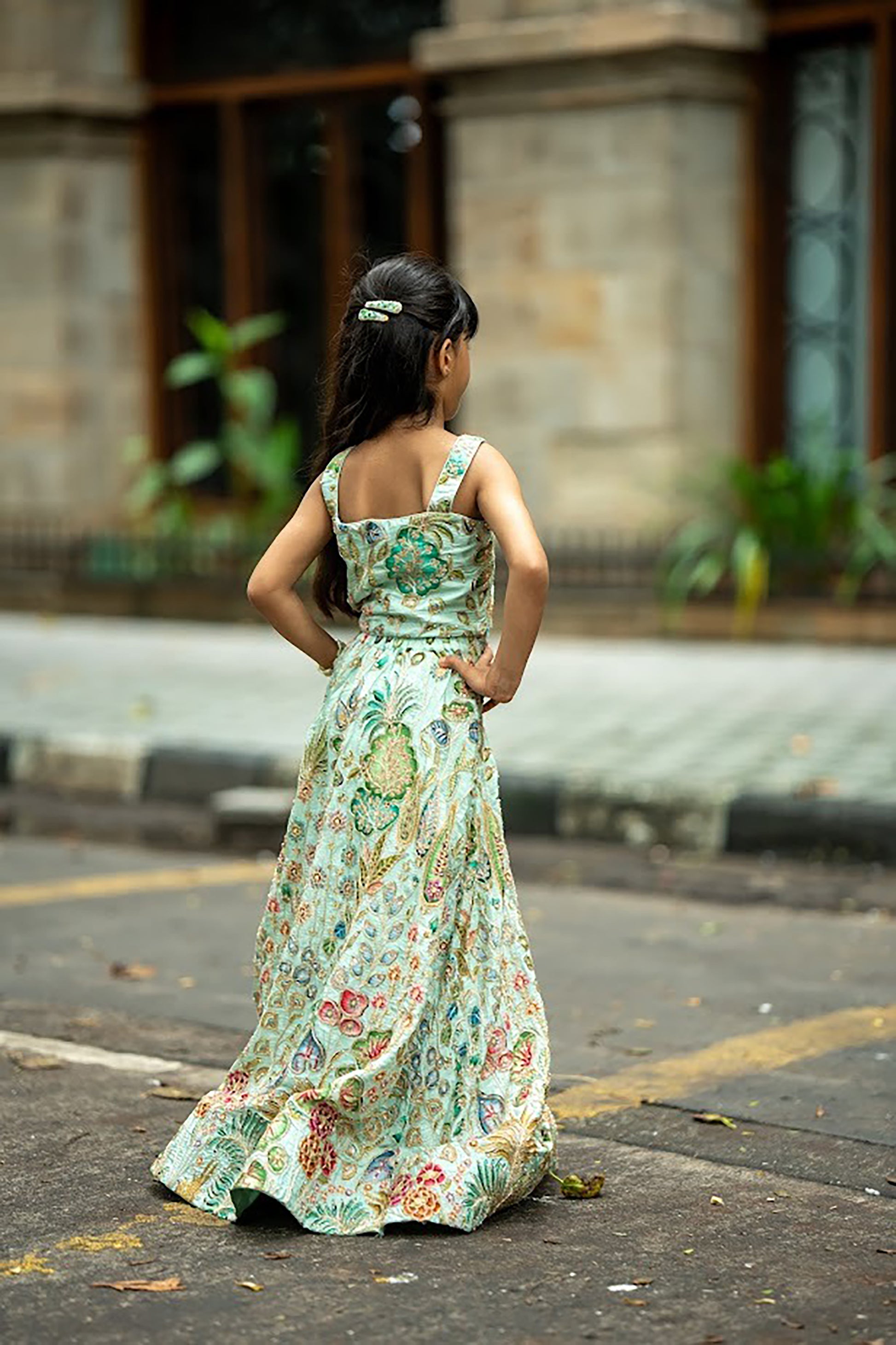 Jungle Jewels lehnga set