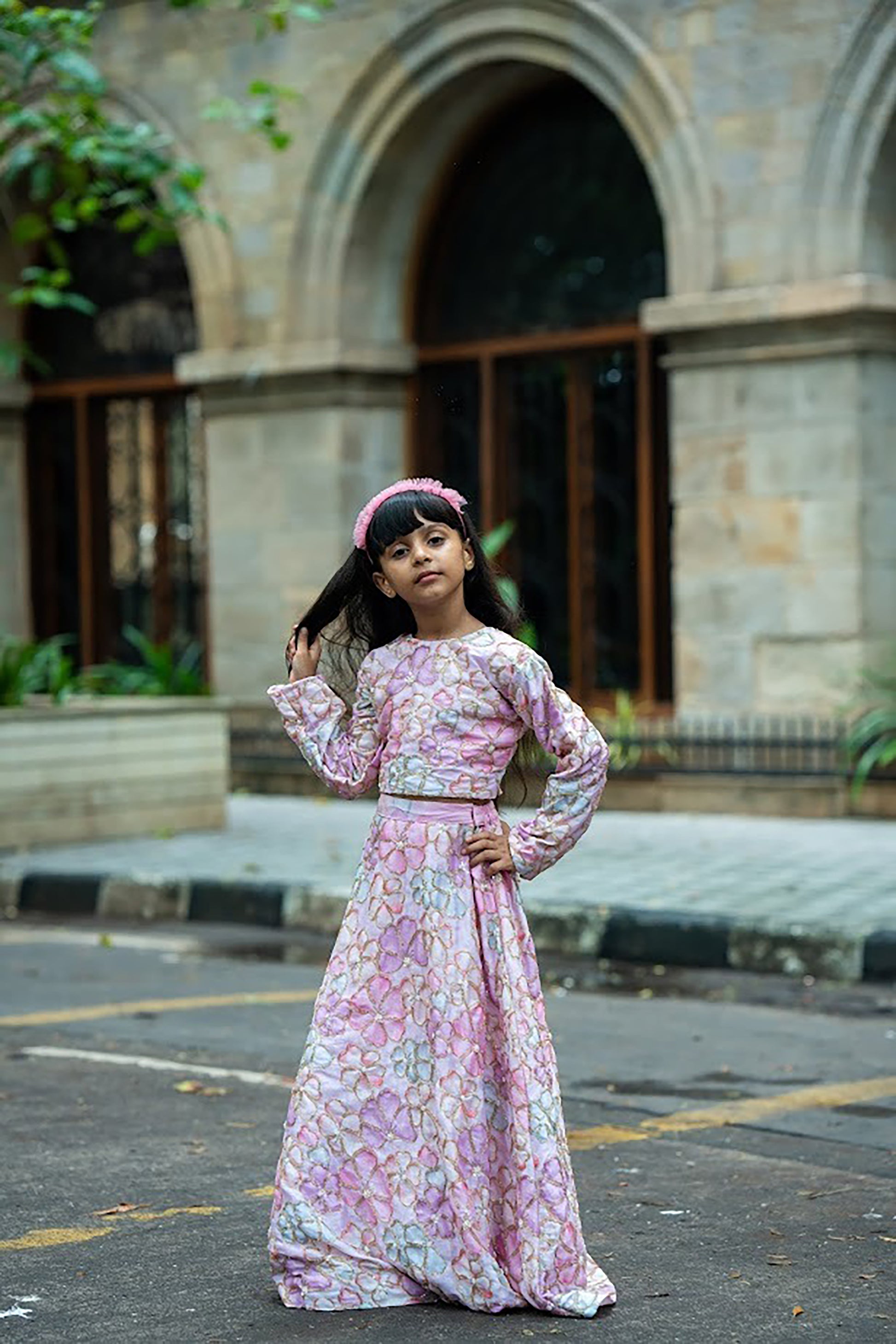 Floral sonata lehnga set