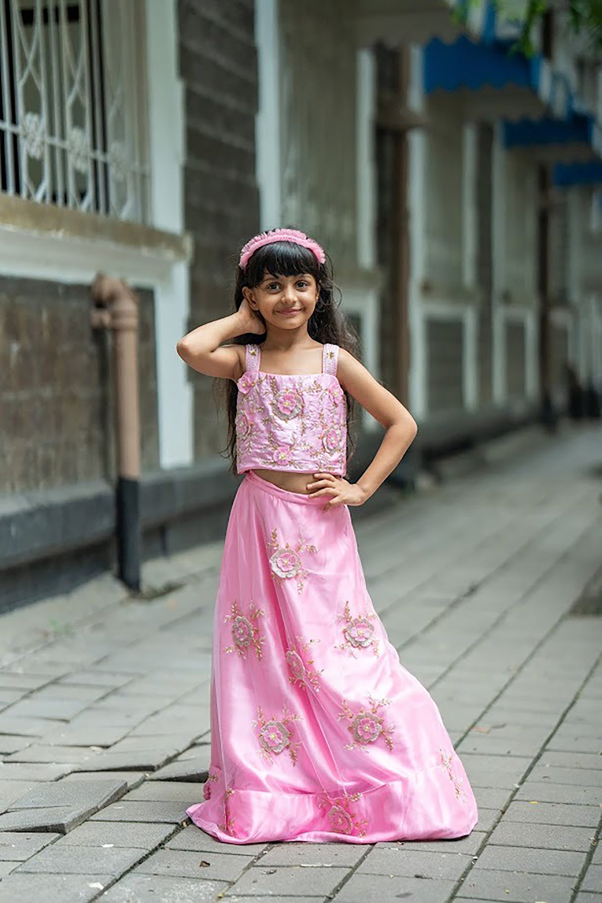 Petal symphony lehnga set