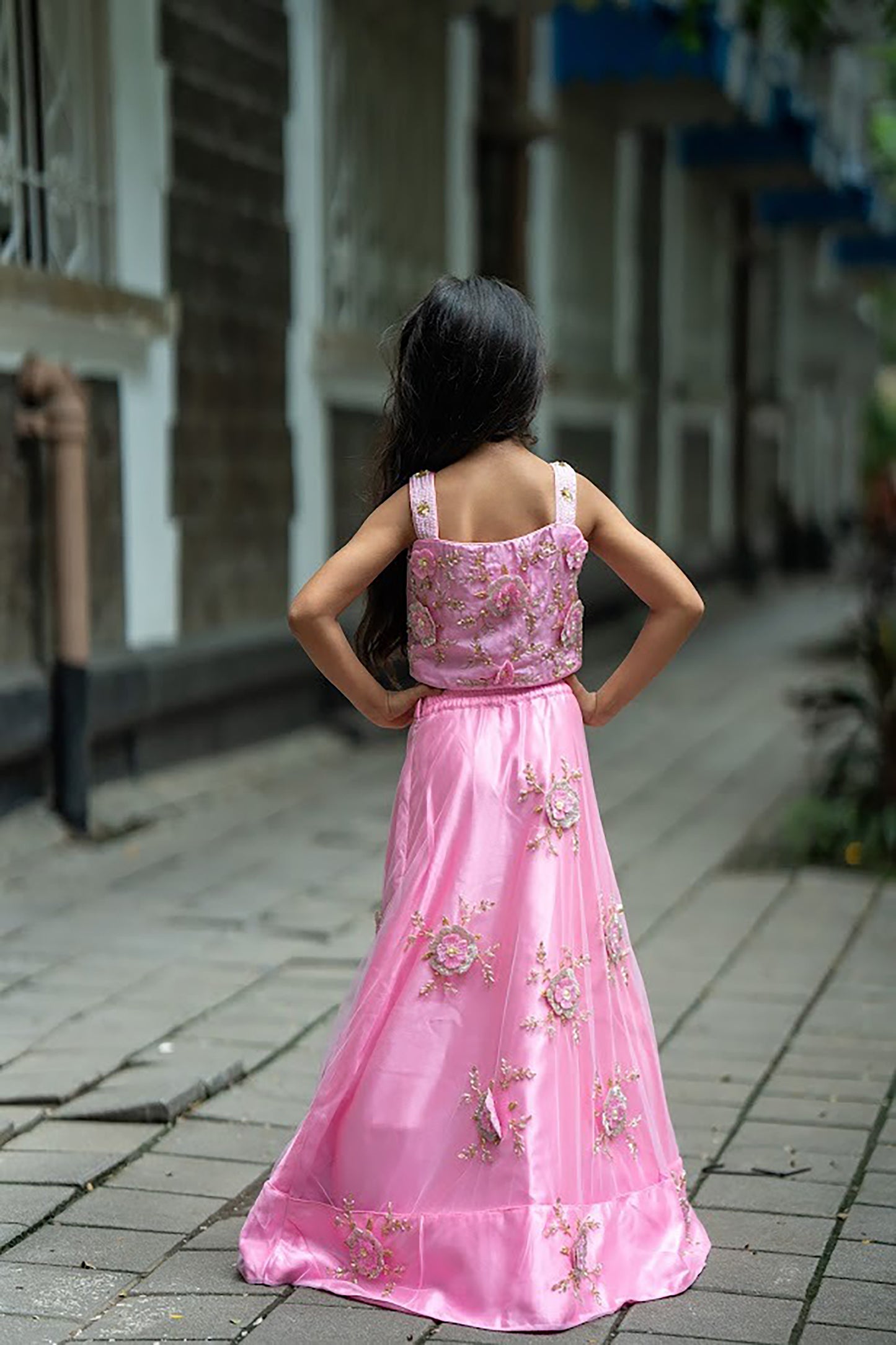 Petal symphony lehnga set